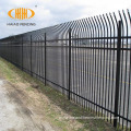 Bent Top Tubular Picket Steel Fence